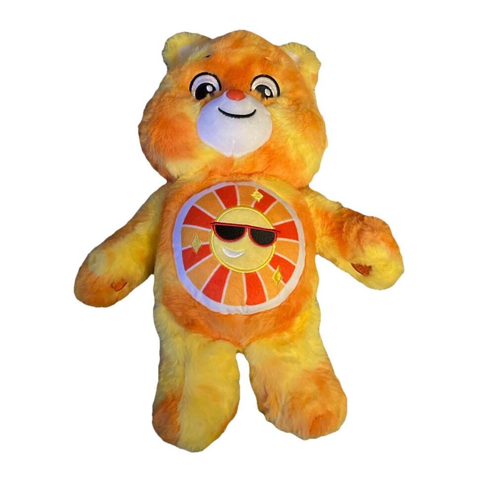 14" Care Bears FUNSHINE BEAR Sunny Sun Belly